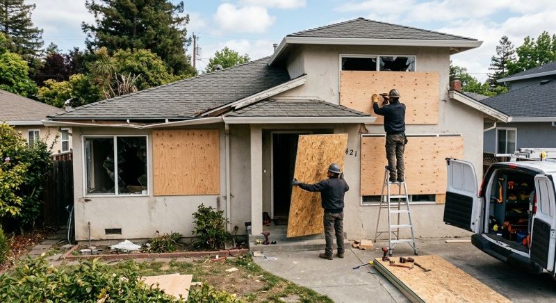 Board Up Service in Overland Park, KS