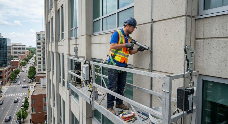 Commercial Caulking Service in Overland Park, KS