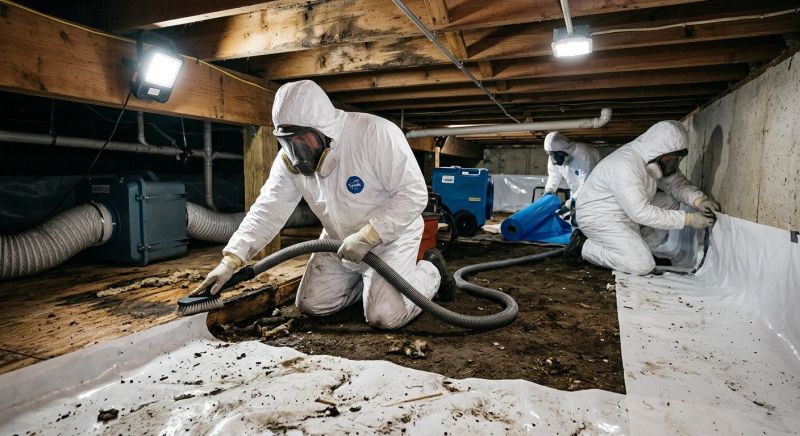 Crawl Space Remediation in Katy, TX