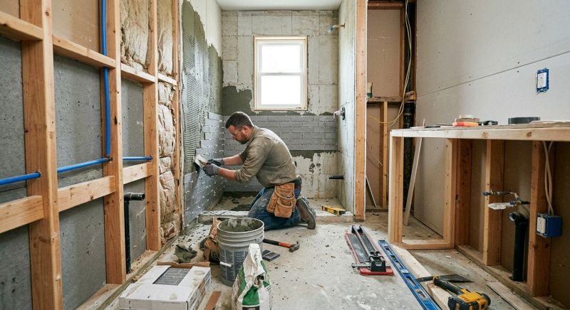 Bathroom Construction in Alpharetta, GA