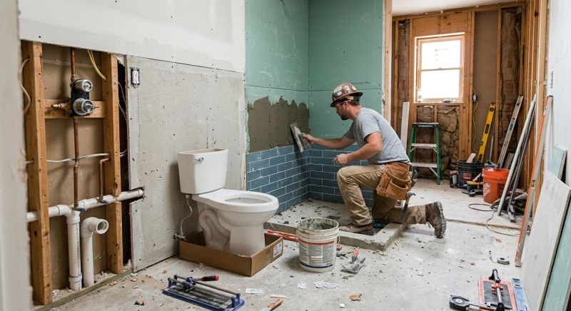 Bathroom Floor Replacement in Denver, CO