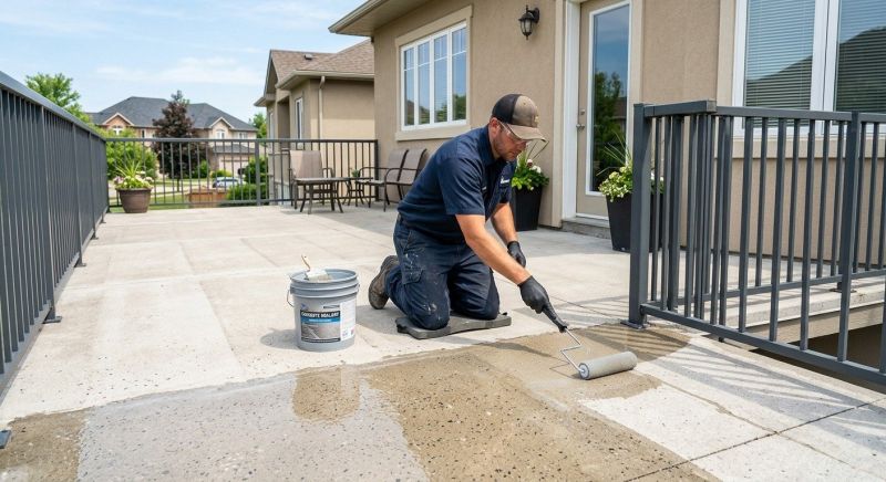 Concrete Patio Sealing in Kitsap County, WA