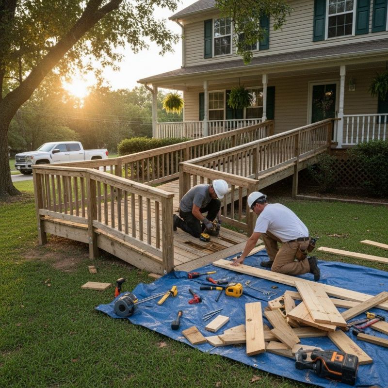 Disability Ramp Repair in Alpharetta, GA
