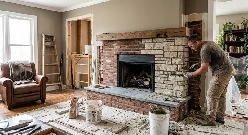 Fireplace Remodeling Service in Conroe, TX
