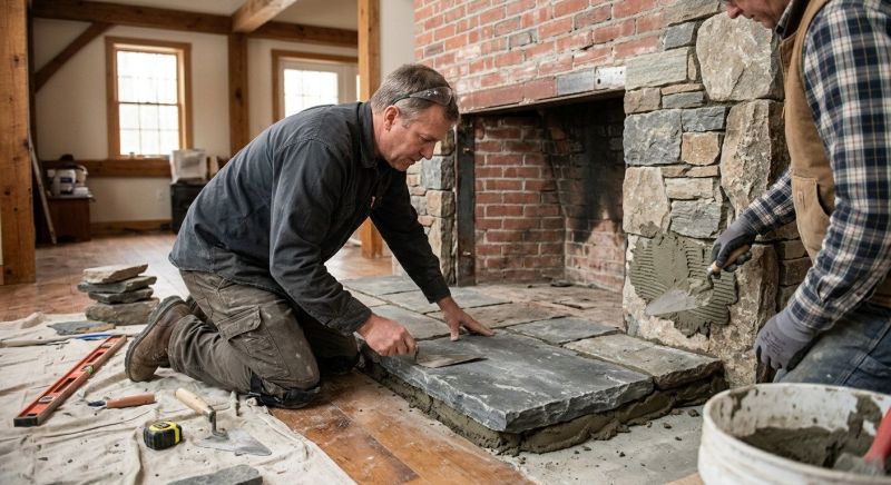 Hearth Installation in Katy, TX
