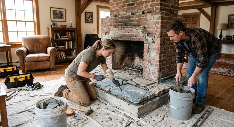 Hearth Installation in Houston, TX