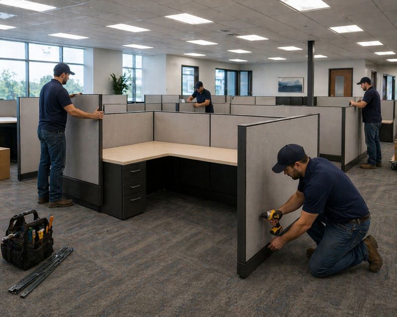 Office Workstation Assembly in Overland Park, KS